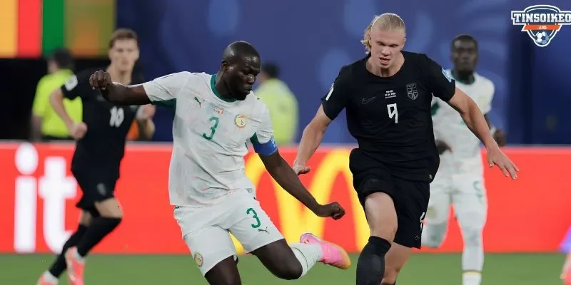 Haaland ghi bàn quyết định giúp Na Uy thắng Senegal 3-2