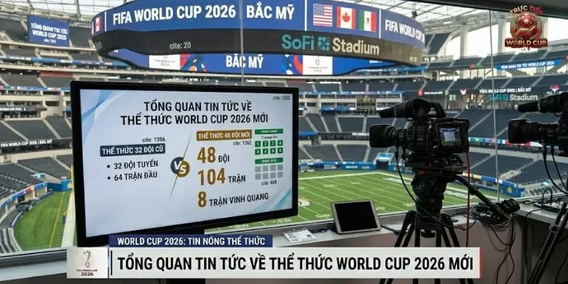 Tổng quan tin tức về thể thức World Cup 2026 mới